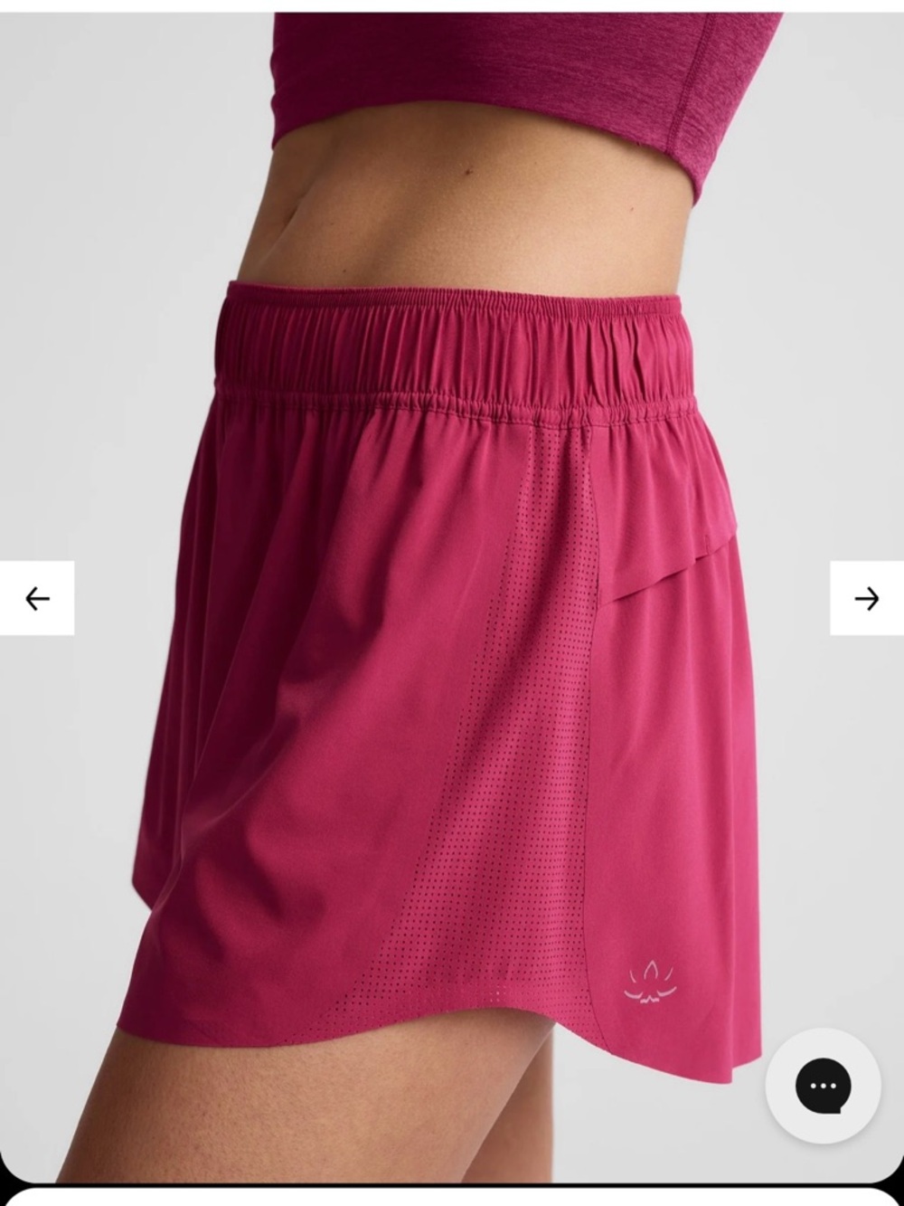 Beyond Yoga Soulmate 2.5” Shorts in Sangria